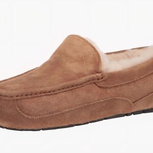 UGG Men's Brown Suede Slip-Ons
